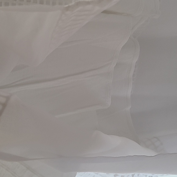 BEBE White and Flowy Beach Vacation Dress - Picture 11 of 12